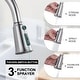 preview thumbnail 5 of 24, WOWOW Pull Down Sprayer Kitchen Faucet with Soap Dispenser