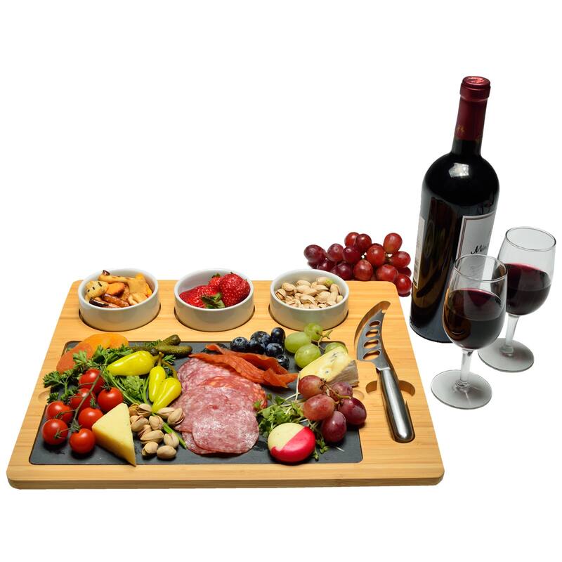 NCAA Georgia Tech Yellow Jackets Bamboo Cheese & Charcuterie Board