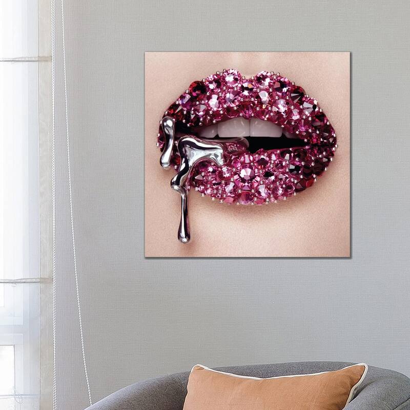 iCanvas "Fjord Pink" by Vlada Haggerty Canvas Print - 26x26x1.5