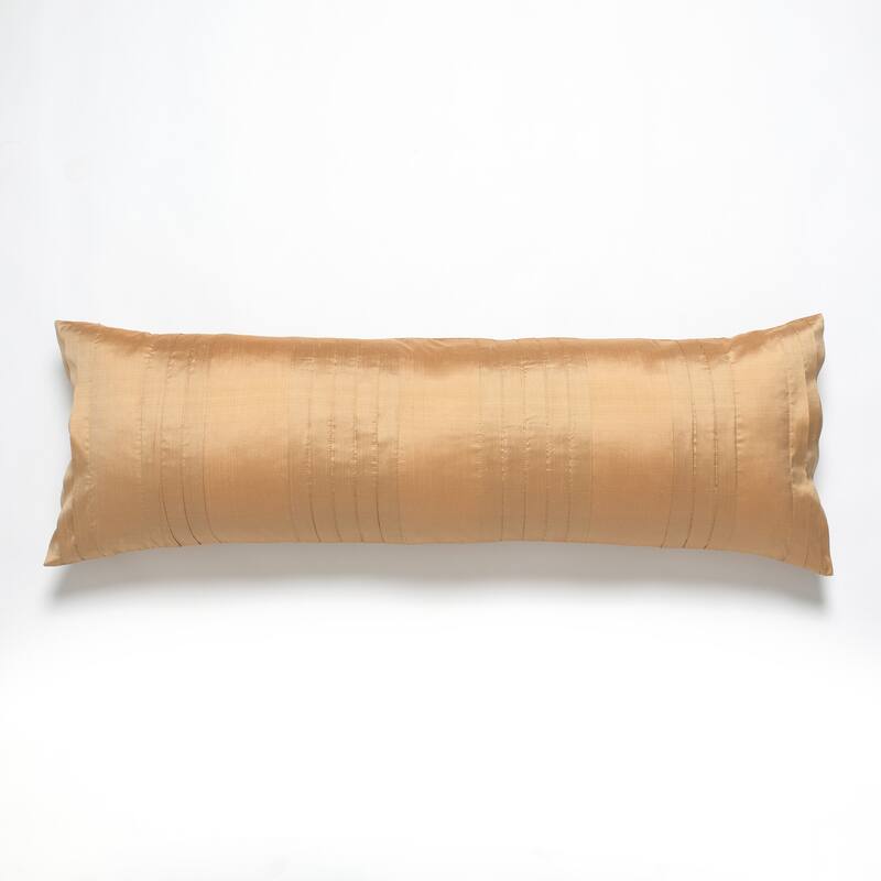 Royce Dupioni Silk Extra Long Bolster Pillow
