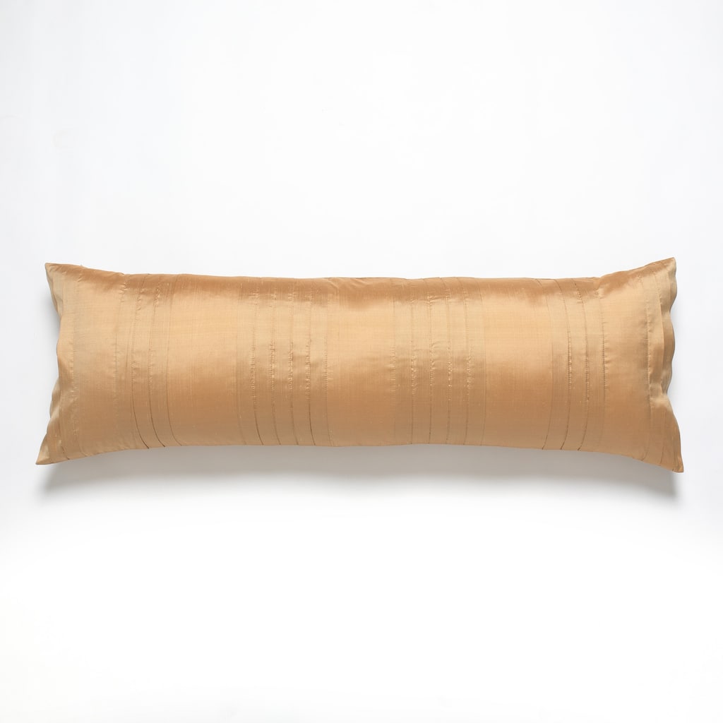 Royce Dupioni Silk Extra Long Bolster Pillow