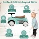 preview thumbnail 27 of 25, Kids Sit to Stand Vehicle with Working Steering Wheel and Under Seat Storage - 23" x 10.5" x 13.5" (L x W x H)
