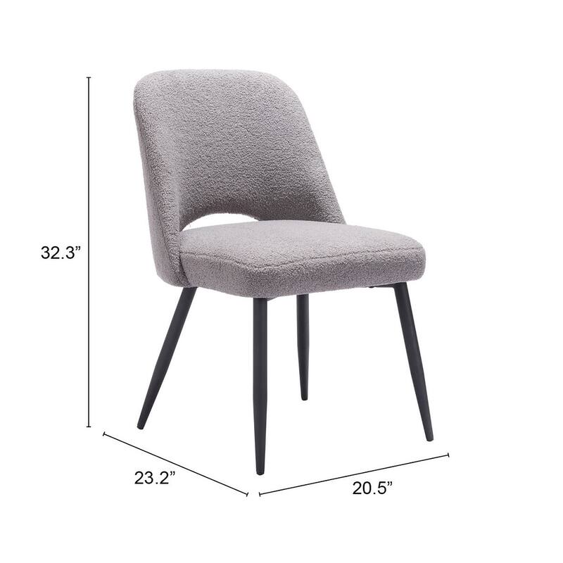 Teddy Dining Chair (Set of 2) - Product 1 (in) : 20.5" W x 23.2" D x 32.3" H