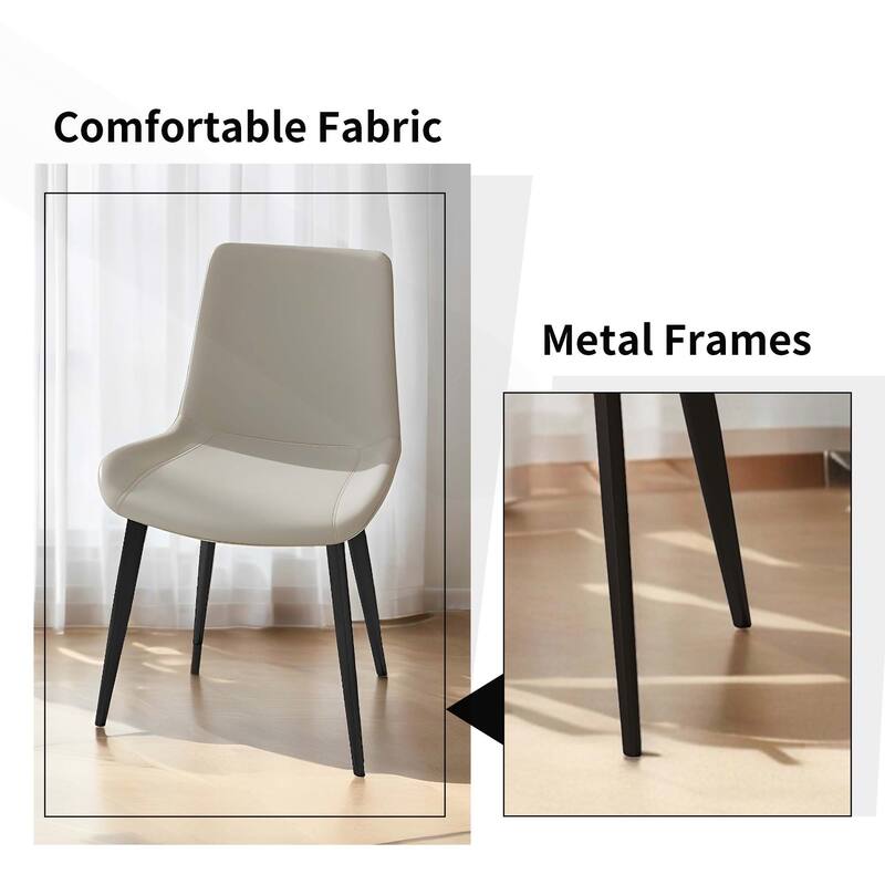 Modern Upholstered Dining Chairs Set, Stylish and Durable for Your Home