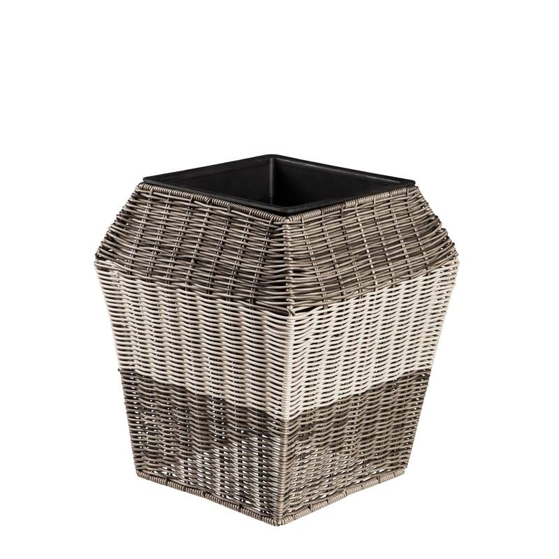 High Resin Wicker Planter (Set of 3)