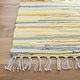 preview thumbnail 44 of 79, SAFAVIEH Handmade Rag Rug Velija Casual Stripe Cotton Rug