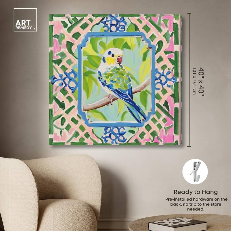 Garden Gate II Canvas by Art Remedy, Gallery Wrapped