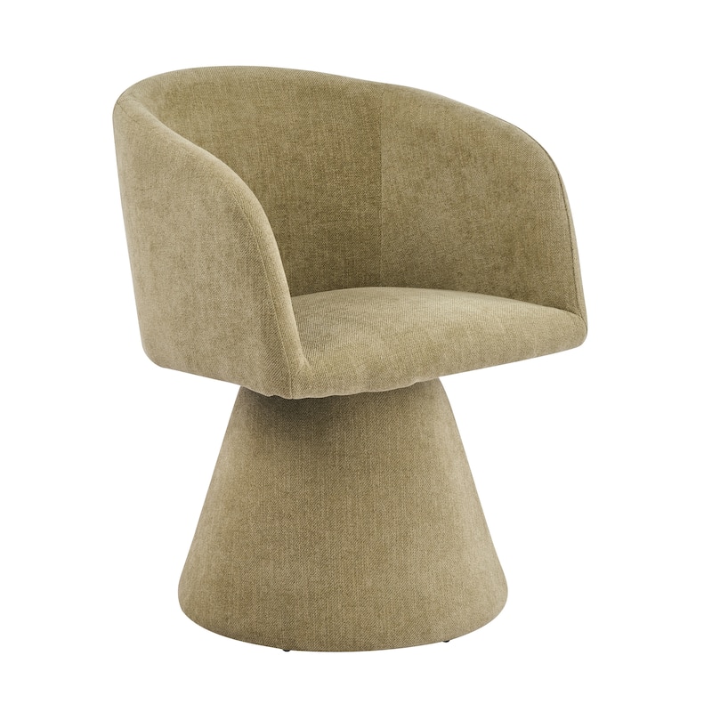 Christopher Knight Home - Melville 7-Piece Upholstered Swivel Dining Set with 84" Rectangular Pillar Base Dining Table