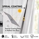 preview thumbnail 3 of 9, White Curtains Rod Pocket Blackout Drapes 2 Panel