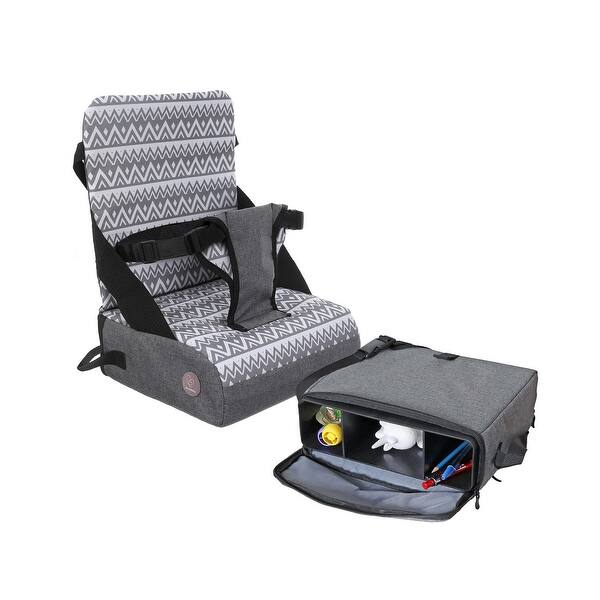 slide 2 of 6, Dreambaby Grab 'N Go Travel Booster Seat, Grey