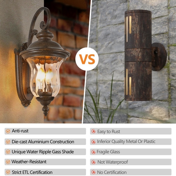 Vintage exterior wall lights on sale