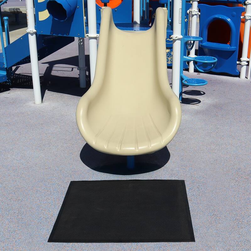 Rubber-Cal Playground Slide Landing Mat