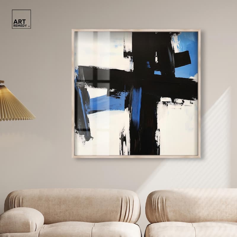 Blue Streak II Shadowbox by Art Remedy