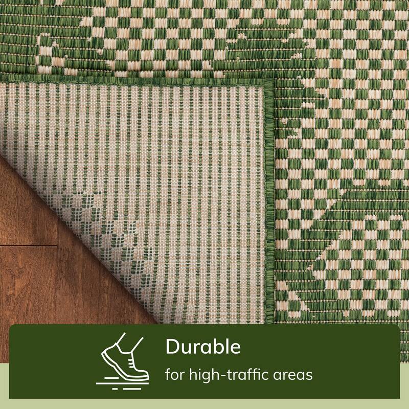 Well Woven Medusa Sol Indoor Outdoor Area Rug