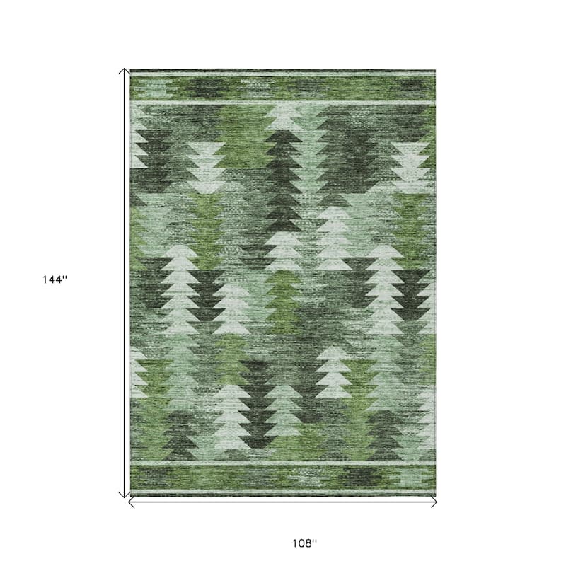 HomeRoots Southwestern Transitional Rectangle Outdoor Rug