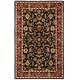 preview thumbnail 26 of 38, SAFAVIEH Heritage Krysta Hand-tufted Wool Traditional Area Rug 5' x 8' - Black/Red - Rectangle