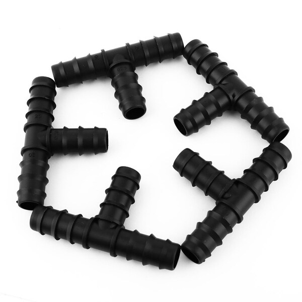 Shop Plastic Barbed T Tube Fittings Adapter Pipe Connector ...