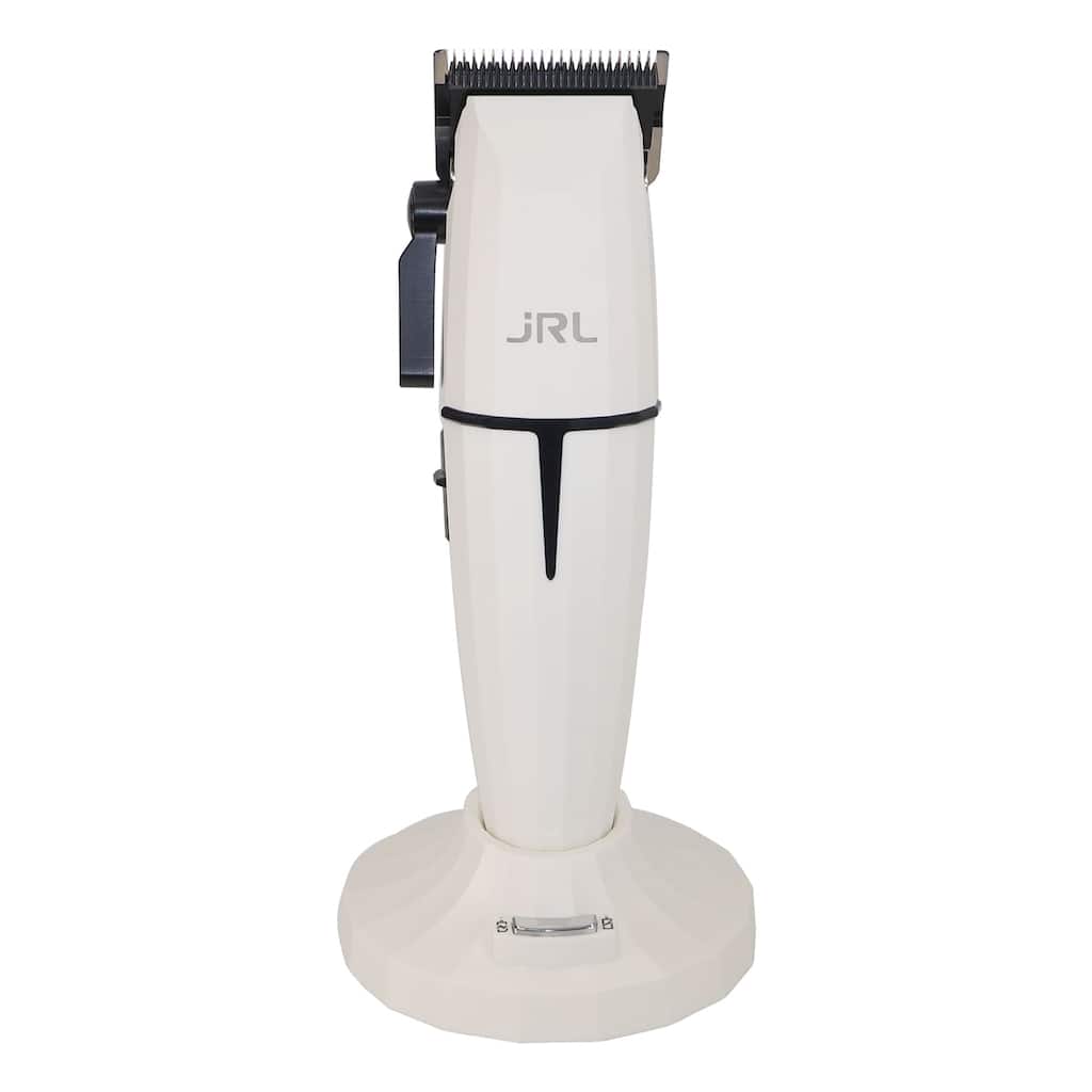 JRL GHOST Professional Cordless Hair Clipper - White (Dual Voltage) 2020C-B-W