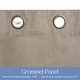 preview thumbnail 27 of 44, Linen Slub Texture Blackout Grommet Curtain Pair(2 Panels)