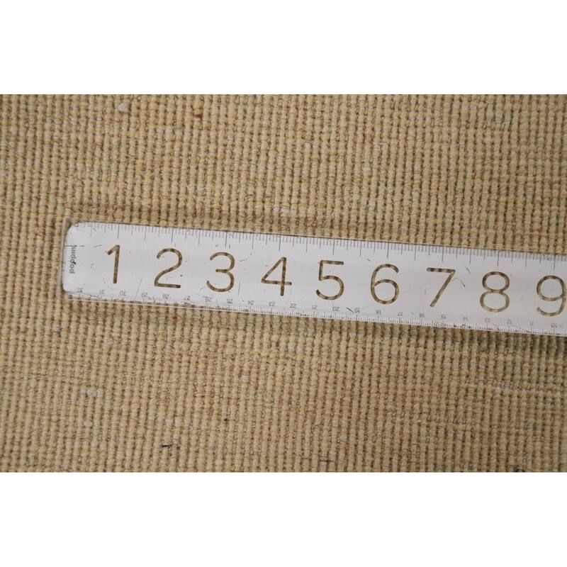 Modern Gabbeh Oriental Rug Hand-Knotted Wool Carpet - 2'8"x 4'0"