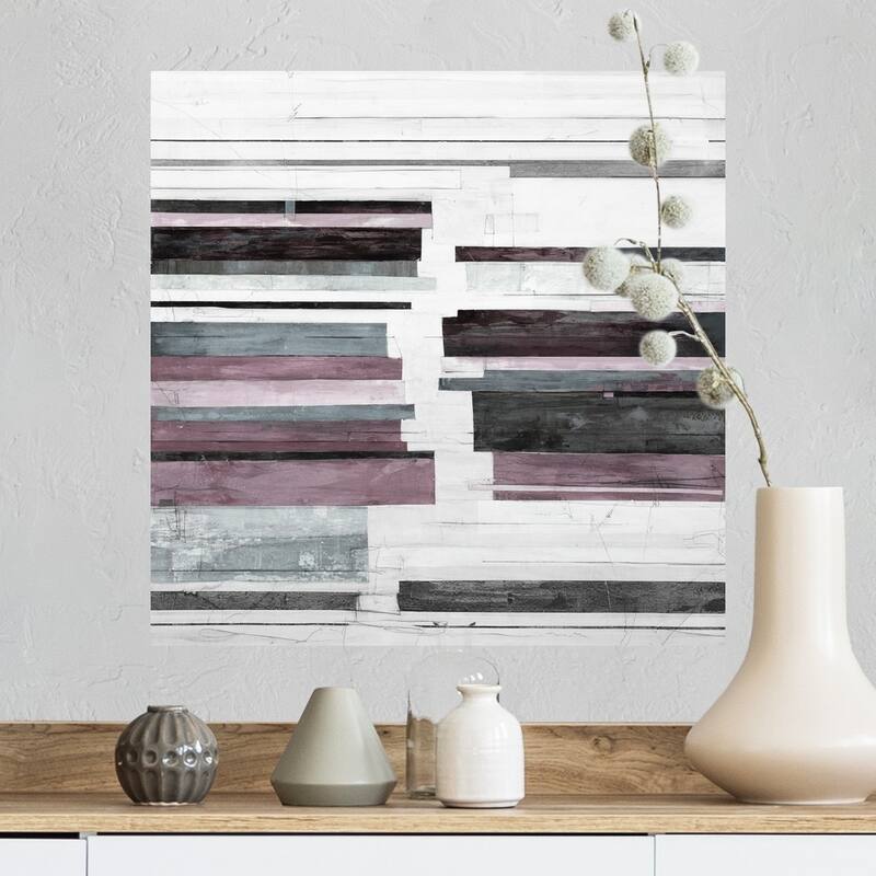 "In Parallel II" Poster Print - 16" x 16"