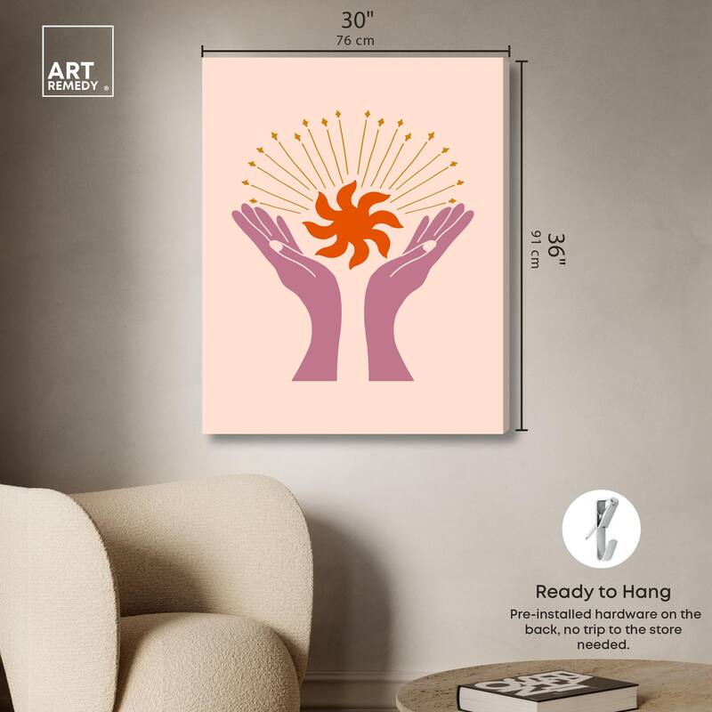 Universe Agreement Canvas by Art Remedy, Gallery Wrapped