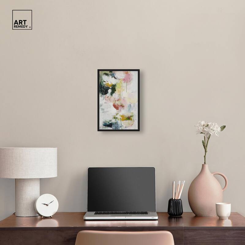 Dripping Colors III Canvas by Art Remedy