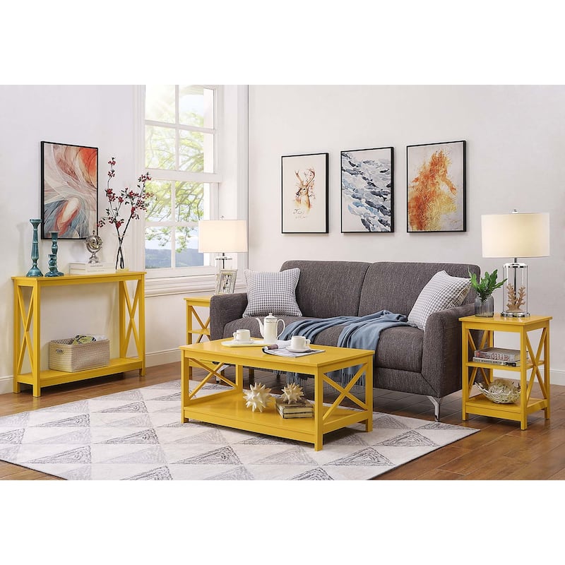 Convenience Concepts Oxford Console Table with Shelf