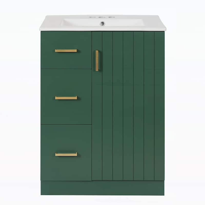Under-mount Sink Bathroom Cabinet with Drawers