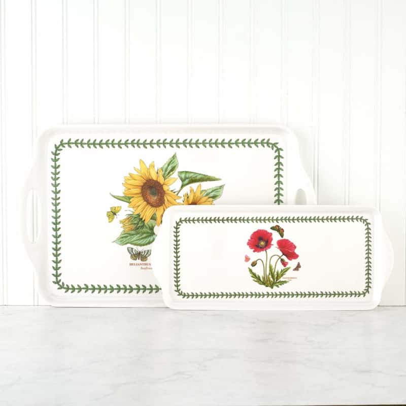 Pimpernel Botanic Garden Melamine Sandwich Tray - 15.25" x 6.5"