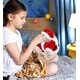 preview thumbnail 6 of 4, DolliBu Santa White Squirrel Monkey Stuffed Animal Plush with Outfit - 12.5 inches