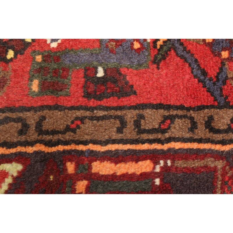 ECARPETGALLERY Hand-knotted Andelz Red Wool Rug - 4'1 x 6'5
