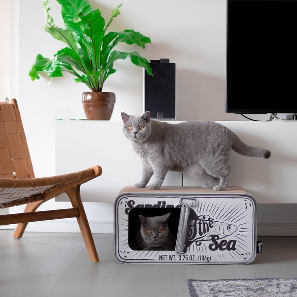 Sardine can cat scratcher cheap