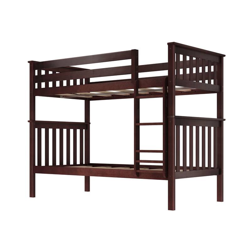 Max and Lily Twin over Twin Solid Wood Bunk Bed
