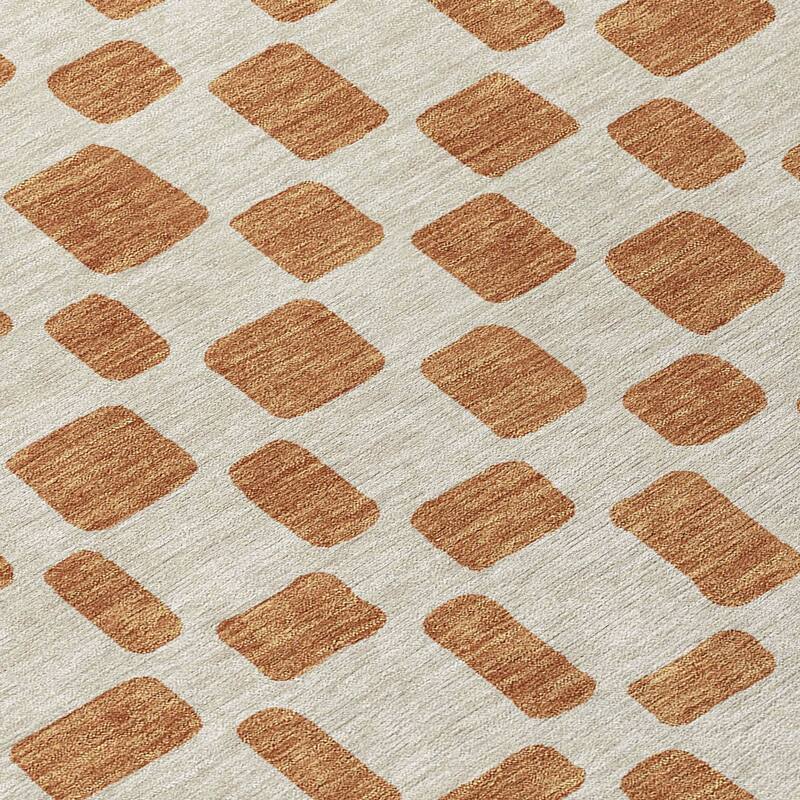 Machine Washable Indoor/ Outdoor Chantille Geo Contemporary Rug