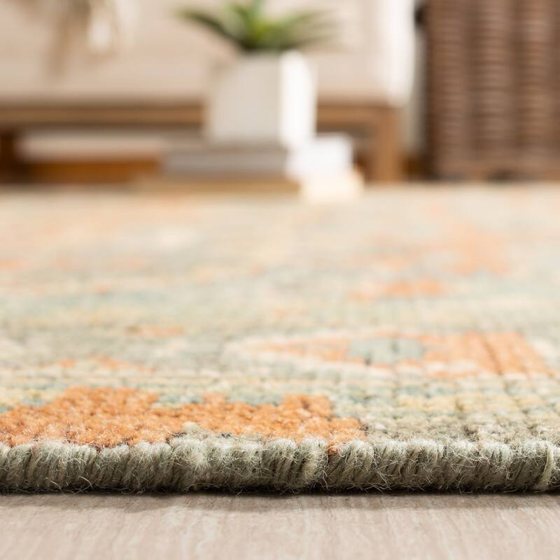 SAFAVIEH Hand-knotted Izmir Roma Traditional Oriental Wool Rug with