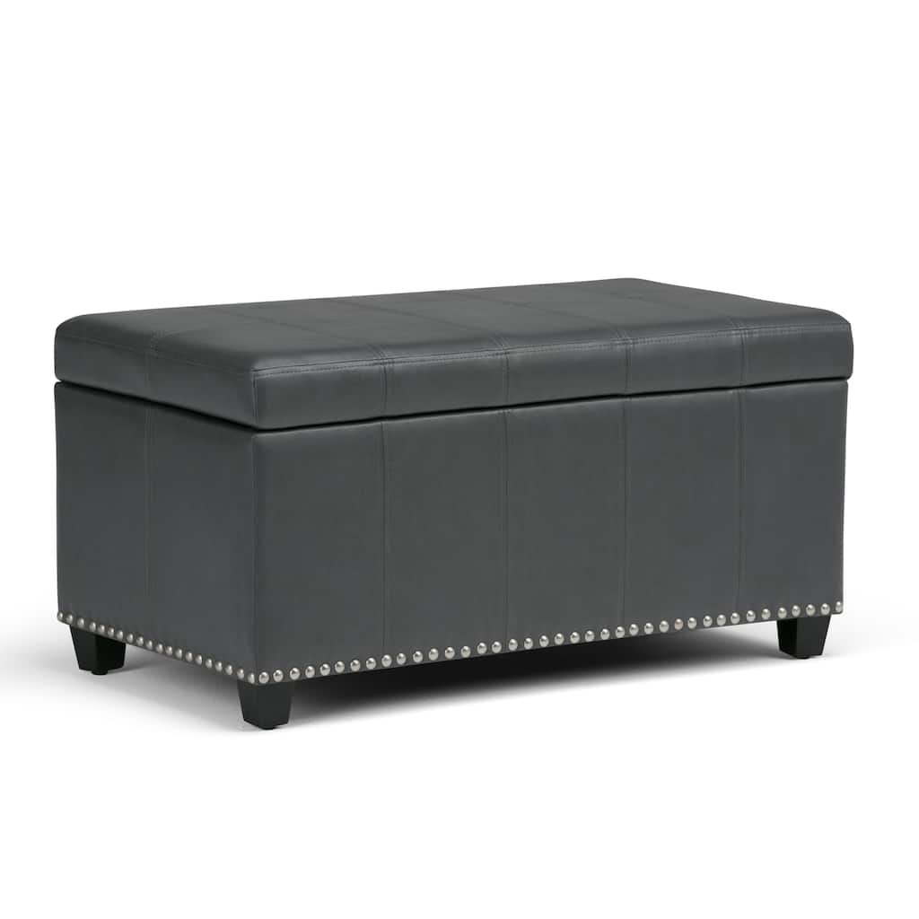 Modern Storage Ottoman Bench for Living Room