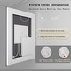 preview thumbnail 8 of 40, UL Certified Full Size Front & Back LED Lighted Anti-fog Tempered Glass Wall Bathroom Vanity Mirror, 3-Year Warranty