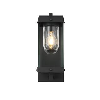 Brielle Outdoor Wall Sconce in Black