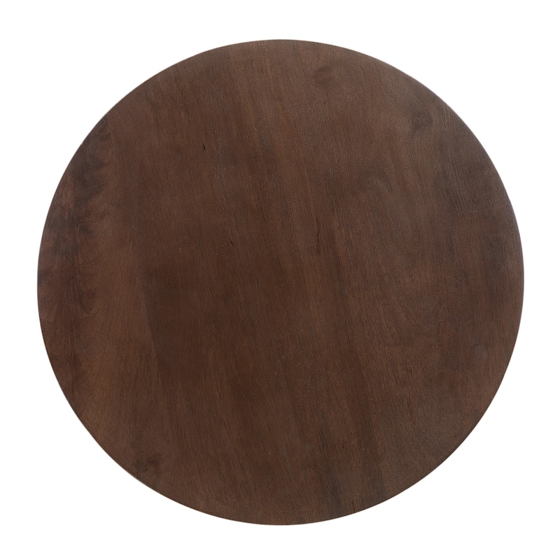 Hooker Furniture 628-50138 Melange Claire 18" Wide Wood Top Aluminum