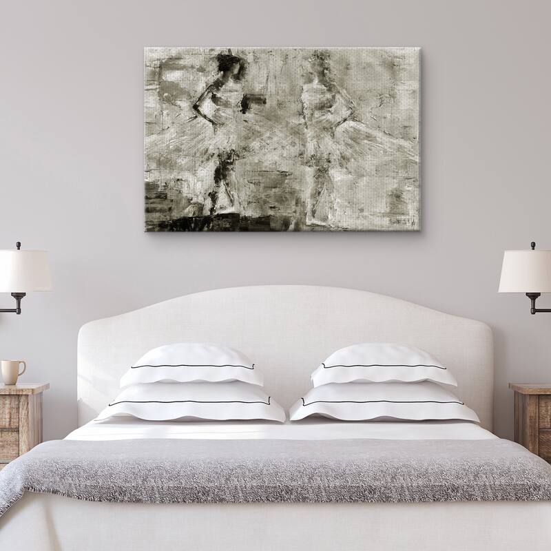 Silver Pair by Cliff Warner Canvas Art Print