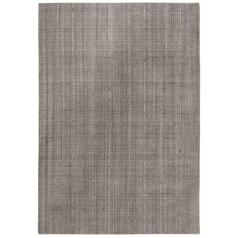 Alora Decor Chic Hand Loomed Abstract Lined Rug - 5' x 7'6 - Brown