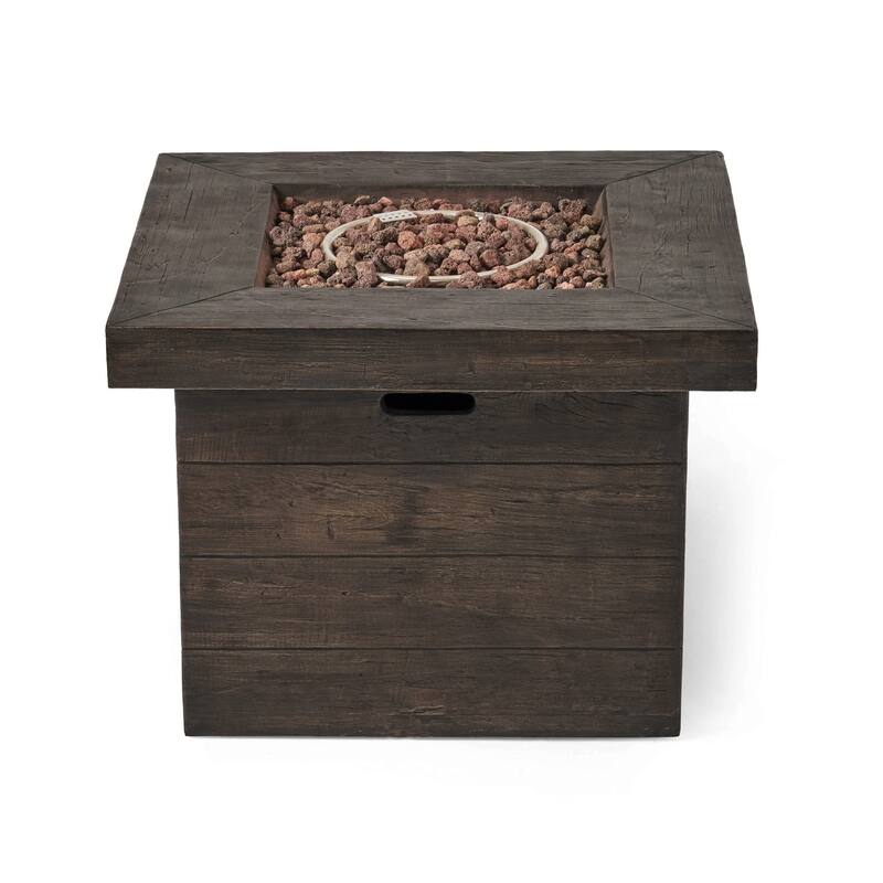Colosseum 5-piece Wicker Swivel Set with Fire Table by Christopher Knight Home