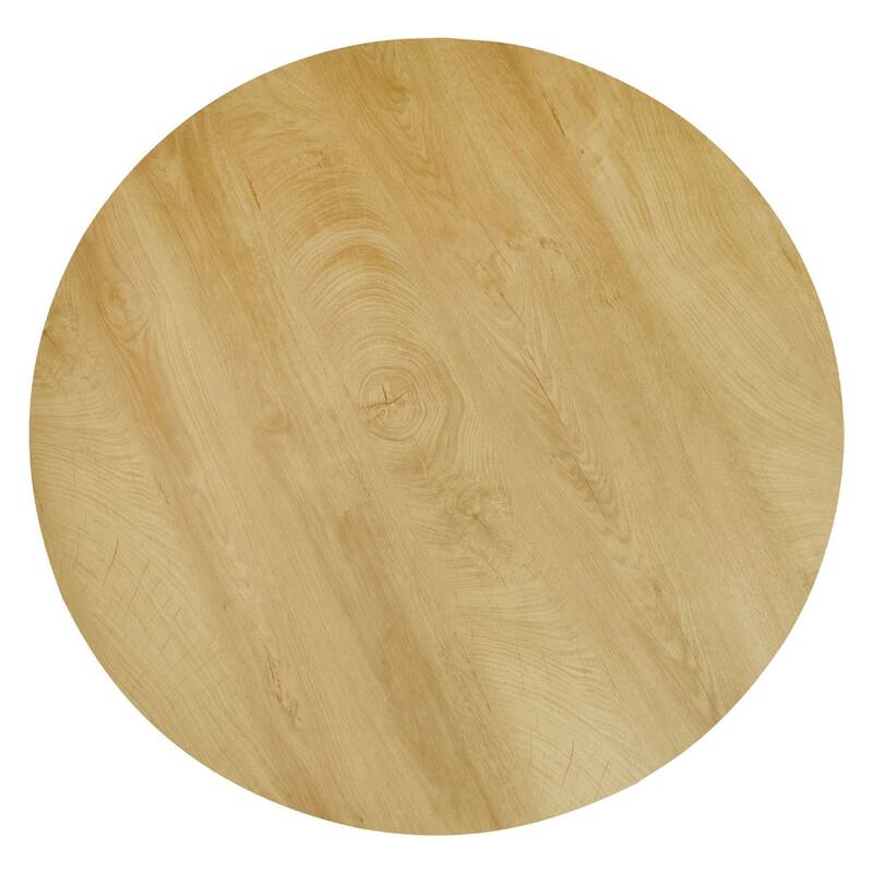 Round 35" Pedestal Dining Table - 36"x36"x29"