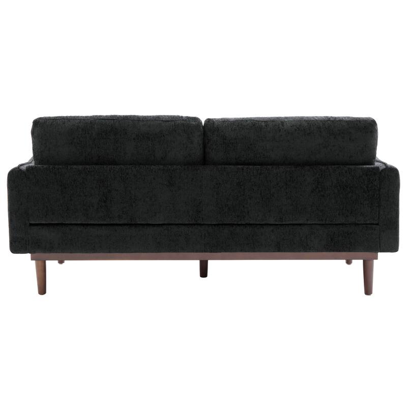 Christopher Knight Home - Lovina Modern Upholstered Loveseat Sofa with Spacious Seating and High-Density Cushioning.