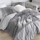 preview thumbnail 1 of 1, Are You Kidding? - Coma Inducer Oversized Comforter - Greyness