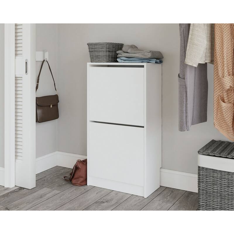 Shoe Storage Cabinet White 3a