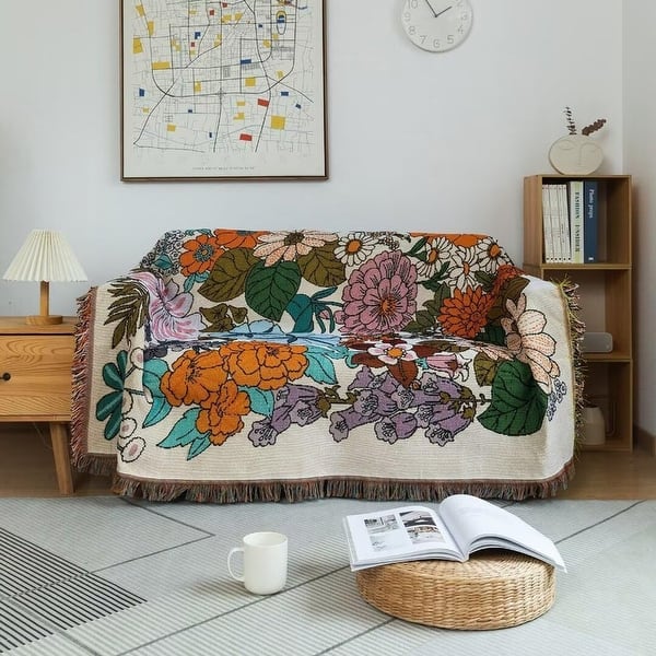 Sofa Covers Slipcovers Bohemian Couch Cover Blanket - Medium - Bed Bath & Beyond