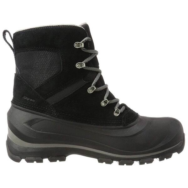 Shop Sorel Mens Buxton Leather Cap Toe Mid Calf Cold Weather Boots