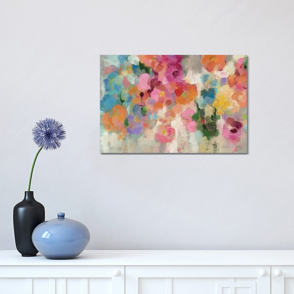 iCanvas "Colorful Garden I" by Silvia Vassileva Canvas Print